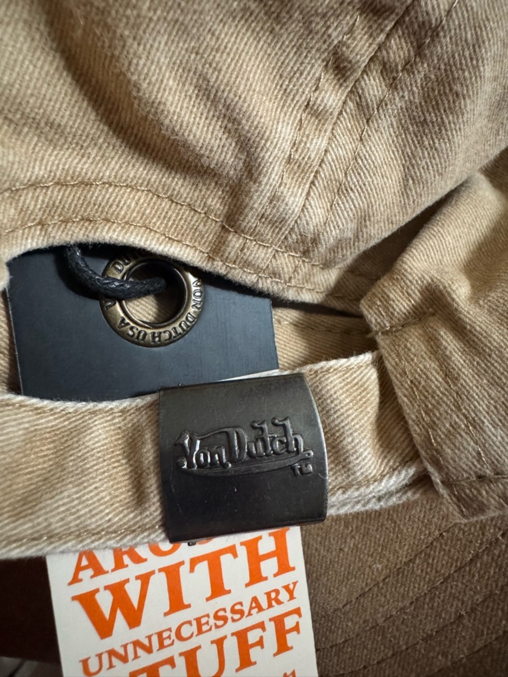 Von Dutch Distressed Dad Hat. Y2K-Inspired. - Picture 3 of 4